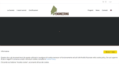 Desktop Screenshot of gpengineeringsrl.it